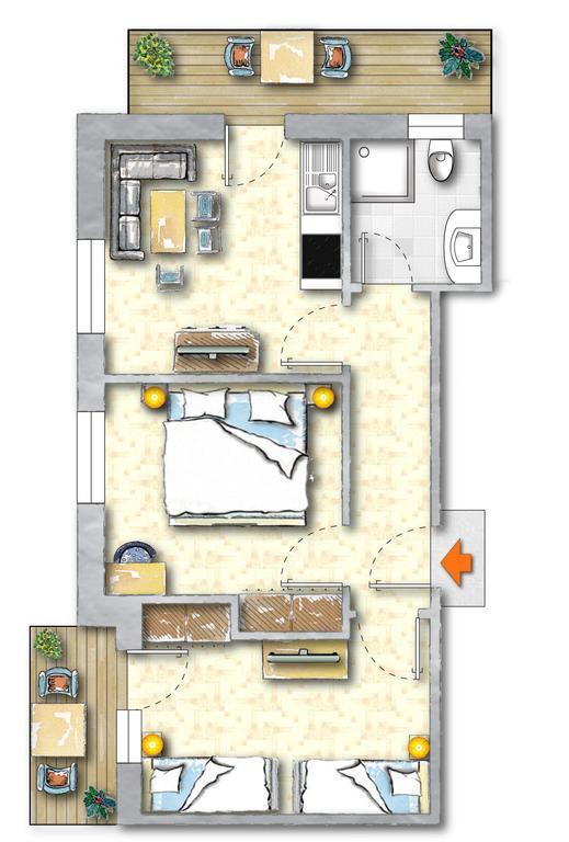 Landhaus Strolz ซังคท์อันทอนอัมอาร์ลแบร์ก ภายนอก รูปภาพ